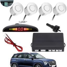 maties Universal Increased Safety For Passengers White Sensor Parking Sensor 8 4 Reverse White Sensor With Led Display ,Buzzer For AlcazarHyundai2023 Parking Sensor-picture-33
