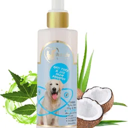 pet life Neem Dog Shampoo Anti Tick & Flea For Shih Tzu Dog & Puppy | Healthy Shiny Coat Allergy Relief, Flea and Tick, Anti-itching, Conditioning Fresh Fragrance, Control Lice, Mites, Tick & Flea Shampoo For Dog, For All Dog Breed Dog Shampoo image 4