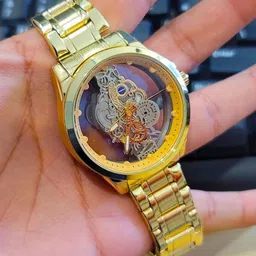 shivtradre Analog Watch - For Men CASEGOLDWATCH3005-picture-23