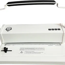 verena Spiral Machine with Margin adjuster A4 / FS 14-16 Sheets of 70 GSM & 40 Hole Manual Ring Binder-picture-12