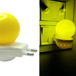 h decor 0.5 W Basic Round Plug & Play Night Bulb image 2