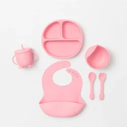 nestlooms 8 pcs Silicone Feeding Sets - silicon-picture-19