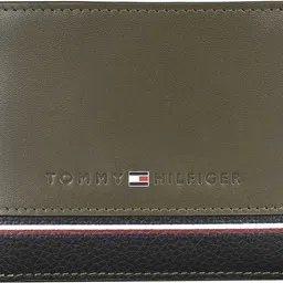 tommy hilfiger Men Casual Green Genuine Leather RFID Wallet-picture-14
