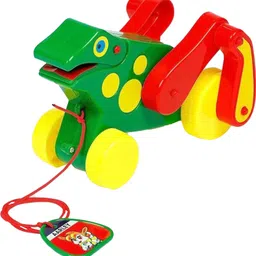 Pulling Frog Toy | Pull-Along Hopping Toy for Toddlers Ages 1–4 Years-image-24