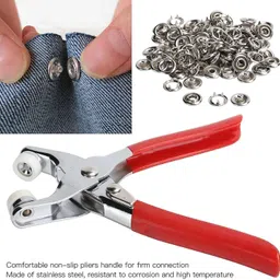gvj traders 100pc Thickened Snap Kit Plier Combination Snap Ring Plier (Length : 10 inch) Power & Hand Tool Kit image 2