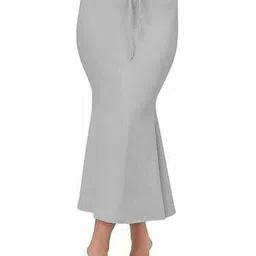 VIDHATA FASHION Grey Color Fish Cut Solid Lycra Blend Saree Shapewear Petticoat For Women Lycra Blend Petticoat-picture-32