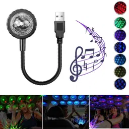 fitric Sunset Projection Lamp Light - LED Mood Light for Room Decor & Photograph Single Disco Ball image 4