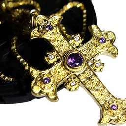 jfactor Gold-plated Amethyst Silver Pendant-picture-28