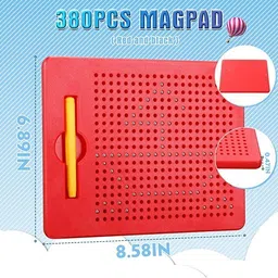 toyporium Magnetic Board for Creative Drawing, Reusable Erasable Writing Pad for Kids|022 image 4
