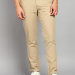 killer Men Slim Fit Dark Green Cotton Blend Trousers-picture-11