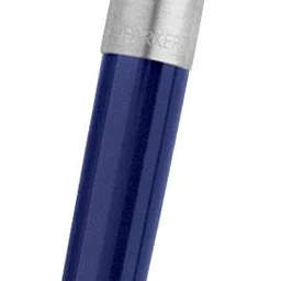 parker Galaxy Standard Gold Trim Blue Body Color Ball Pen image 2