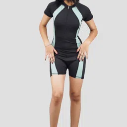 imperative by neu look Solid Women Monokini Black Swimsuit image 5