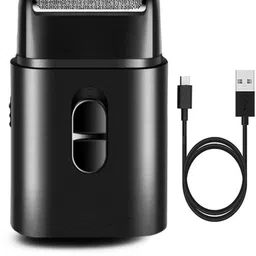 Retail Infinity Rechargeable Mini Cordless shaver With 45 minutes RuntimeShaver For Men-image-3