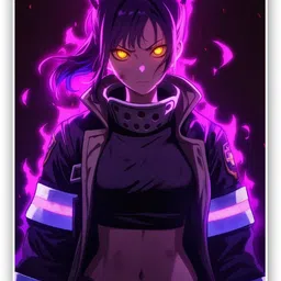 art recall Fire Force Wall Poster Anime Poster For Wall Photographic Paper-picture-11