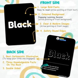 the little ones Flash Cards For Kids Premium Thick Modern Flash Card Preschool Combo Set Of 3 image 2