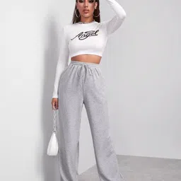 deslizar Women Solid Grey Track Pants image 4