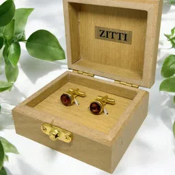 Zitti Brass, Stainless Steel, Steel Cufflink-picture-17