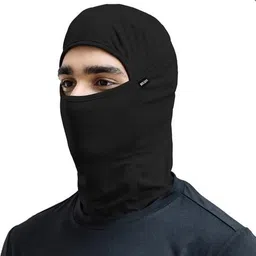 Black Bike Face Mask for Men & Women Decorative Mask-image-1