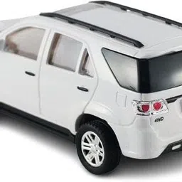 sarasi Brand New Fortuner Car For Kids, Pull Back image 2