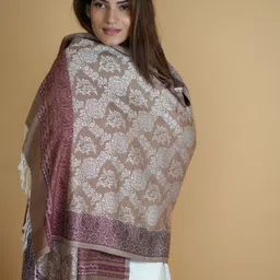 STSHAWLS Acrylic Self Design Women Shawl-picture-16