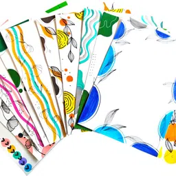 project banao Handmade Decorative Sheets (Abstract) NA Paper Label-picture-27