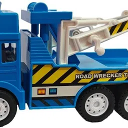 indusbay Inertia Friction Powered Tow Truck Light Sound Towing Truck Toy-picture-20