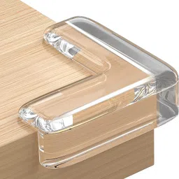 ridhhanal 8 PCS V shape Edge Protector for Furniture Table Corner Guards for Sharp Edges-picture-23