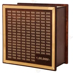 funlot Wooden Money/Piggy Bank, Money Box, Coin Box-M1 Coin Bank image 2