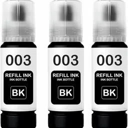 Gedi 003 Black Refill Ink for L3110,L3150,L3250,L3252,L3115,L3116 Printer 3PC Black Ink Bottle-image-78