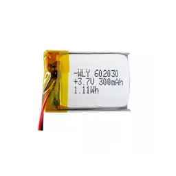 WLY602030 3.7V 300mAh 1S LiPo Battery – Micro Rechargeable Battery Pack for Wearables / Micro Drone / IoT image 5