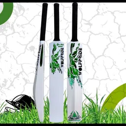 zn Green/B tennis bat white pvc/plastic double blade cricket bat No8-WP70_260 PVC/Plastic Cricket Bat For 15+ Yrs-image-17
