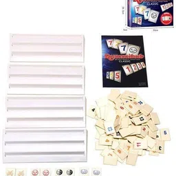 zuuluzrs Rummikub Wooden Strategy Game for Kids and Adult Party & Fun Board Game image 4