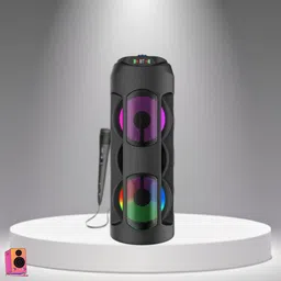 SACRO WOW (WIRELESS BLUETOOTH TOWER SPEAKER) High Quality Deep Bass Sound With MicA444 40 W Bluetooth Tower Speaker-image-10