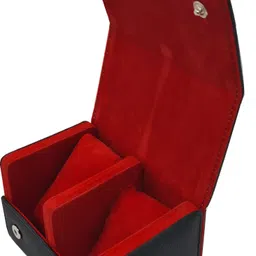 essart Premium 2 Slot Watch Keeping Box for Men Women PU Leather Watch Organizer Watch Box image 4