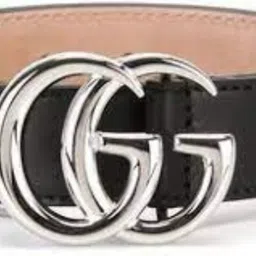 topchi Women Casual, Evening, Formal, Party Black Artificial Leather Belt image 1