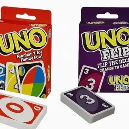 sitrus UNO Original vs UNO Flip Card Games Classic Colour & Number Matching(Combo of 2)-picture-25
