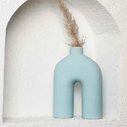 purezento Blue Ceramic Danica Table Vases image 5