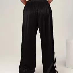progeny Women Solid Black Track Pants image 2