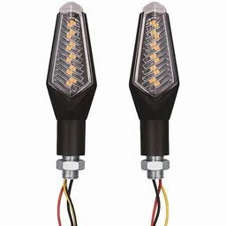 therishafab Front, Rear, Side LED Indicator Light for Hero, Bajaj, Bullet, Honda, Universal For Bike Universal For Bike image 3