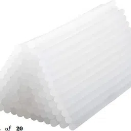 imegaz 7MM Hot Melt Glue Sticks for 20watt Mini Gun for Fine Craft Work - 20pcs Glue image 2