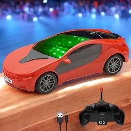 mahi zone Rechargeable High Speed Remote Control Famous Car & 3D LED Light For Kids_R428-picture-11
