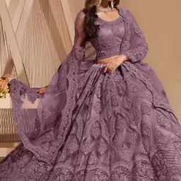 ishu fab Embroidered Semi Stitched Lehenga Choli-picture-28