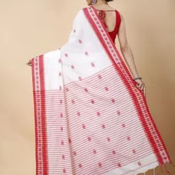 r b saree house Woven Handloom Jacquard, Pure Cotton Saree image 2