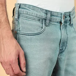 wrangler Men Slim Low Rise Blue Jeans image 5
