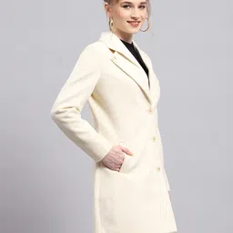 monte carlo Wool Blend Coat For Women image 4