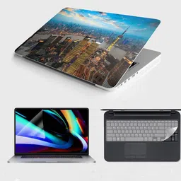 SDM 3in1 Combo 14 Inch 3m Laptop Skin, Screen Guard, Key Protector Combo420 Combo Set-picture-26