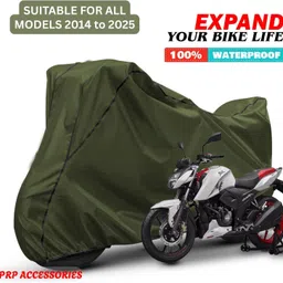 prpaccessories Waterproof Two Wheeler Cover for TVS image 1