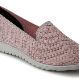 marc loire Women's Athleisure Lightweight Knitted Pink Active Wear Slip-On Shoes for Daily Walking, 7 UK Bellies For Women image 3