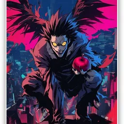 art recall Death Note Wall Poster Anime Poster For Wall Photographic Paper-picture-16
