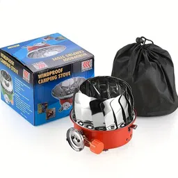 sparkless Portable Windproof Stove for Outdoor Cooking & Survival Kits Stainless Steel Manual Gas Stove-picture-23